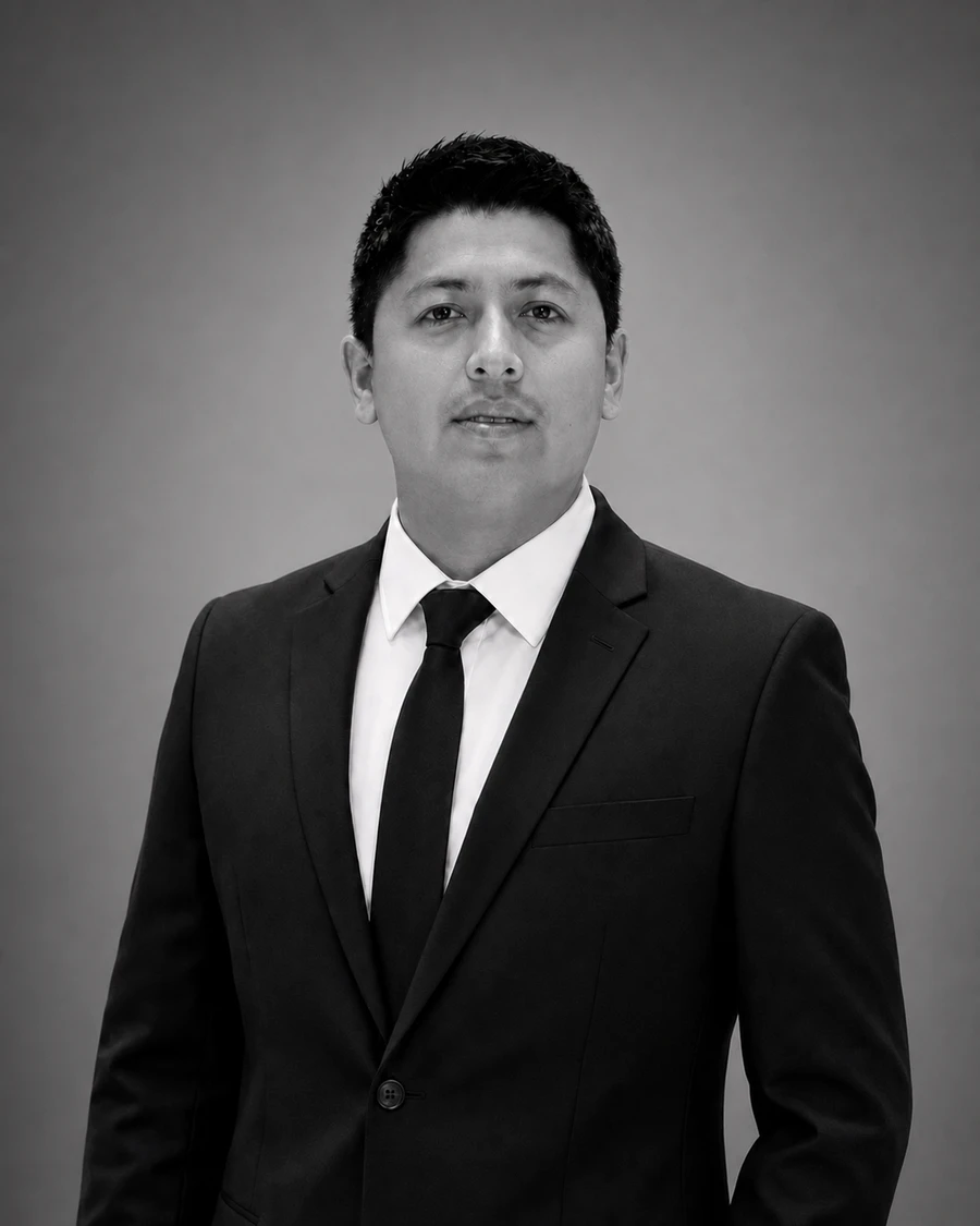 Retrato de Boris Villarreal, gerente comercial de VillaVentura