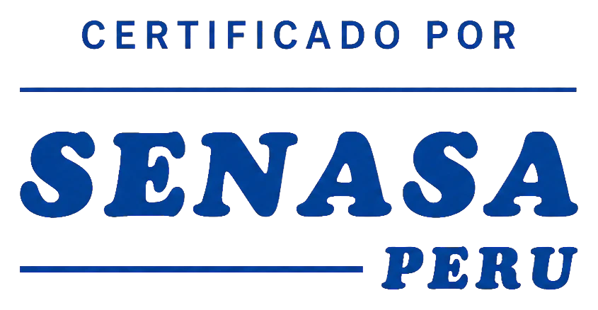 Certificado por SENASA Perú